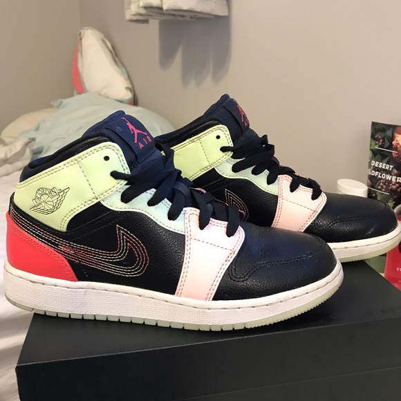 Jordan Shoes Jordan Mids Pastel Colours Poshmark